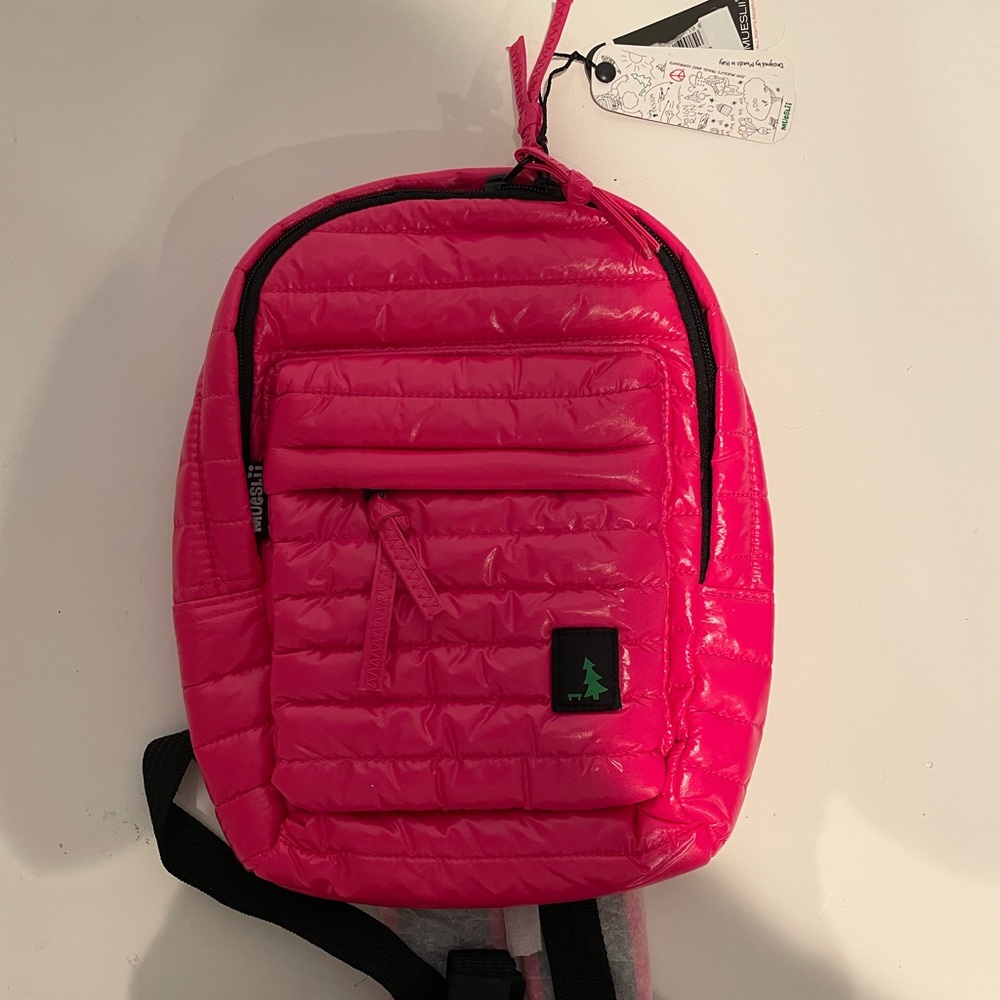 Pink mini backpack- mueselli